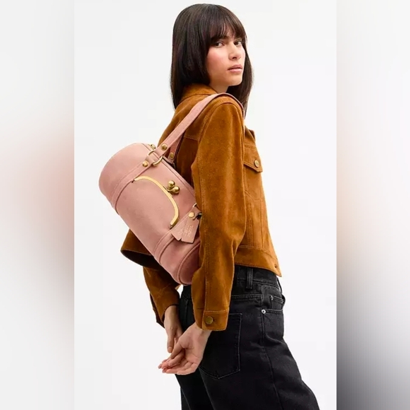 Coach Kisslock Barrel Bag - Picture 2 of 5